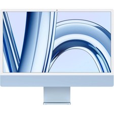 2023 Apple iMac 24", 8GB RAM, 256GB SSD, Apple M3 2.66GHz MacOS, Blue