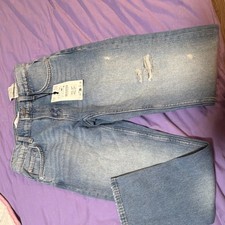 ZARA Boys Standard Fit Distressed Blue Denim Jeans 11-12 Years MPN 1879/570/427