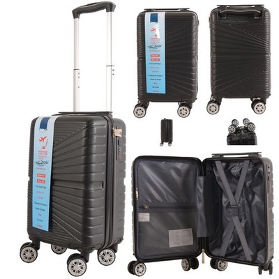 T-HC-US-1611 SCHWARZ RYAN AIR TROLLEY-KOFFER UNTERSITZ KABINENGRÖSSE