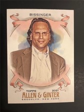 2021 Topps Allen & Ginter #262 Buzz Bissinger Journalist Author