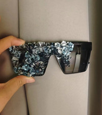 Lady Gaga Style Sunglasses Glasses Cosplay The Fame Mayhem Concert 2 Colors