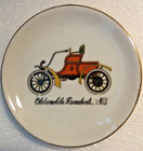 Antique Car 4” Collector Gold Rimmed Porcelain Plates Japan Lot Of 6 (Some Wear) — photo 7