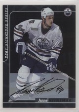 2000-01 ITG Be A Player Signature Series Auto Janne Niinimaa #32 Auto 7ez