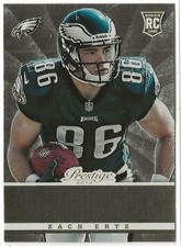 ZACH ERTZ - 2013 Panini Prestige - Prestigious Picks - Rookie Card  #16  (2606a). rookie card picture