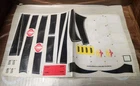 GI JOE Cobra Condor Z25 Jet Incomplete Sticker Sheet 1989 ARAH Hasbro Original