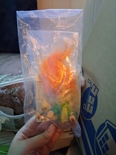 Vintage NEW 1993 Burger King Kids Club Glow in the Dark Troll Doll Orange Hair