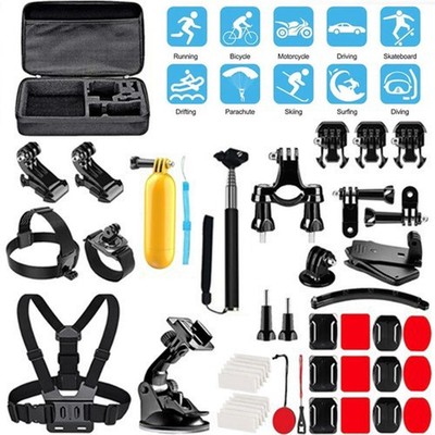 Accessories Kit for Gopro Hero 12 11 10 9 8 7 6 Black Tripod for Action Camera