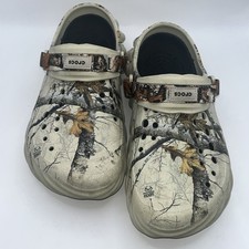 Crocs Echo Clog Realtree Edge Camo Bone size 10 men  s / 12 women  s 