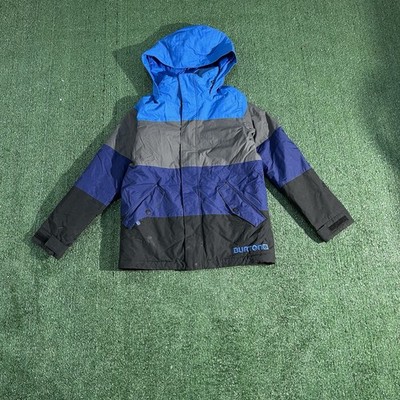 Y2k Burton blue and grey ski jacket with Adjustable straps #skiwear