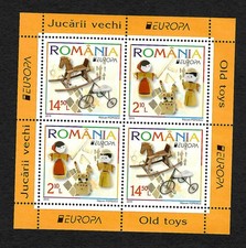 Romania 2015: Europe Historical Toy, Block 2, MNH, **