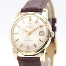 Cintura Nuova [Ecc+5] OMEGA Seamaster 166.009 Oro Vintage AT Uomo dal GIAPPONE Z034