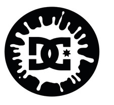 4x Dc Shoes Vinyl Decals Jdm Skate Famous Star Car Stickers 3inx3in Each