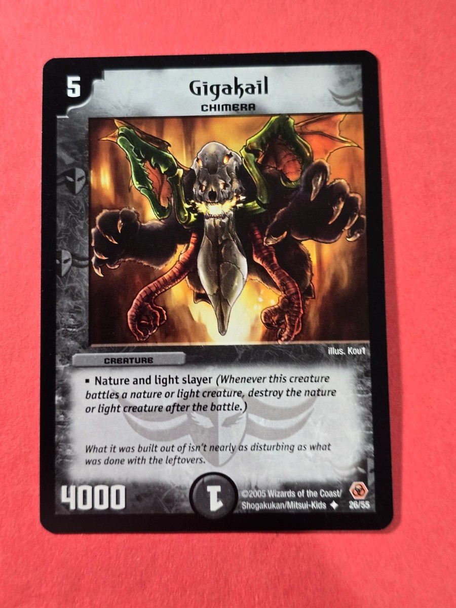 2005 Duel Masters Survivors of the Megapocalypse #26 Gigakail, UC