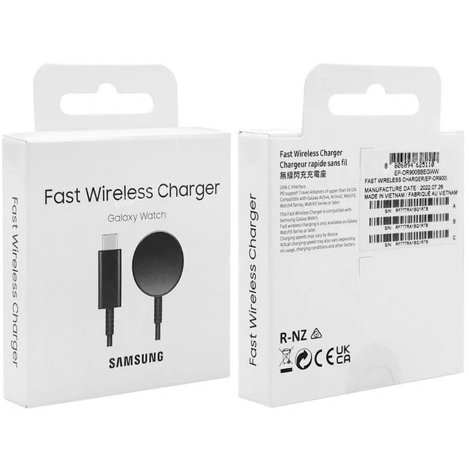 Samsung Galaxy Watch 4 5 6 7 Ultra USB-C Wireless Charger Dock Brand New