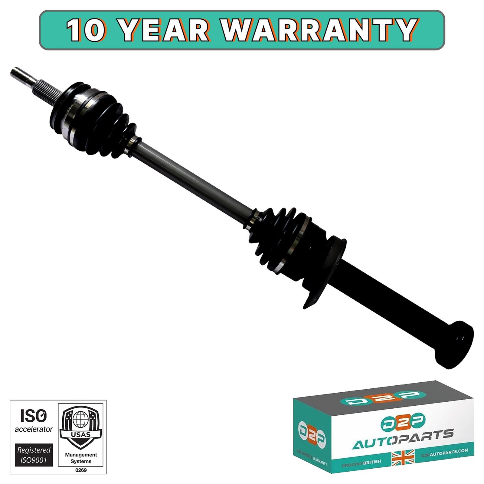 Front RH Drive Shaft 7E0407272AB 7E0407272AH FOR VW Transporter T5 T6 Caravelle - Image 4