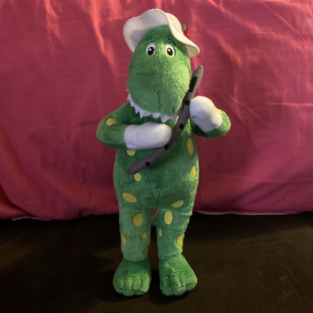 2013 The Wiggles Dorothy The Dinosaur plush, Wicked Cool Toys