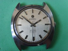 Vintage Swiss ROAMER 17J Mechanical Manual Used Watch