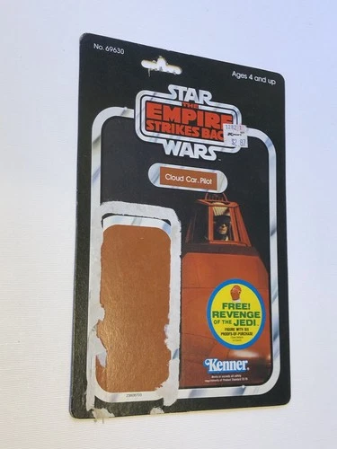 CARDBACK ONLY 1980 Vintage Star Wars CLOUD CAR PILOT 48 BACK REVENGE OF THE JEDI
