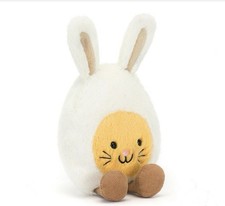 Jellycat Amuseables Bunny Egg Easter Authentic Retired Authentic New W/Dust Bag
