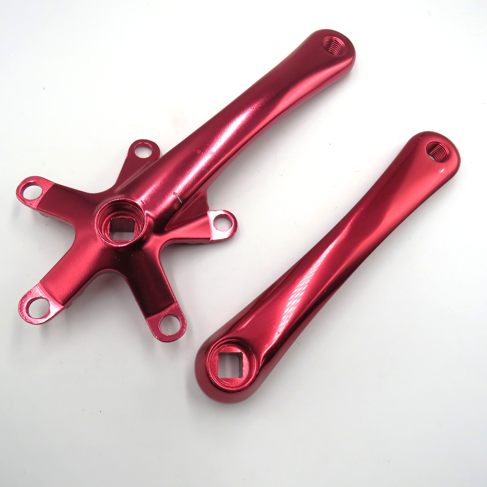 Crank Arms Aluminum 175mm 5 Blot 110mm BCD Red