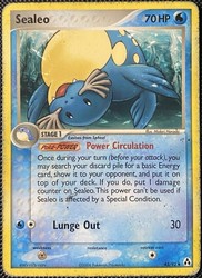 Sealeo 43/92 EX Legend Maker Uncommon Pokemon Card