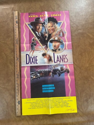 Celebrity Video Hot Tickets Dixie Lanes VHS Release Poster