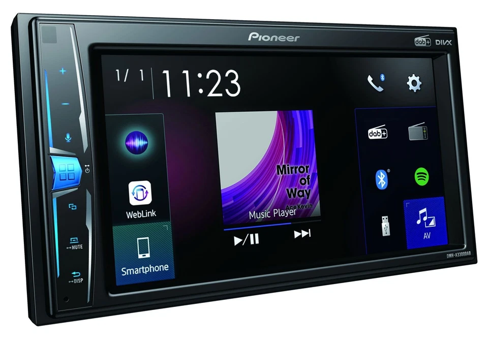 Pioneer 2DIN MP3 DAB USB Bluetooth Autoradio für Nissan Juke (2010-2014) - Bild 4 von 4
