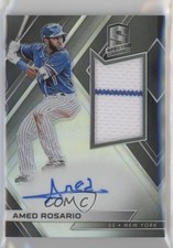 2018 Panini Chronicles Spectra Rookie Jersey Amed Rosario #RJA-AR Auto 07qr