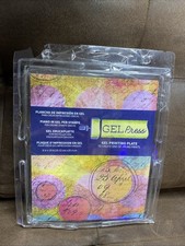 Gel Press Reusable Gel Printing Plate 8x10" NEW DAMAGED PACKAGING