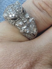 Beautiful Silver Ring 925 Size T