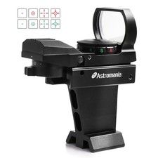 Astromania Red Dot Finderscope for Deluxe Telescope Reflex Sight, Black