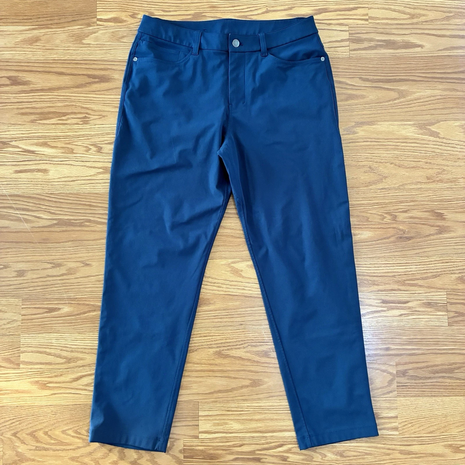 Lululemon Mens Pants Size 31x28 Navy Stretch Slim Fit