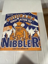 Futurama Nibbler Robot Action Toy Wind-Up Robot Vintage 2000 NOS