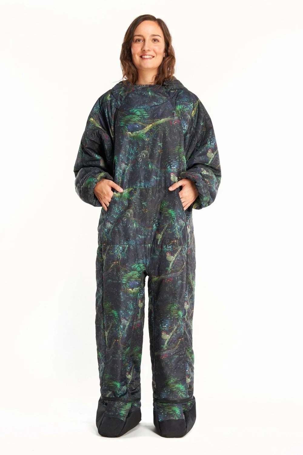 Selk Bag Wearable Sleeping Bag Jumpsuit Rainforest Pattern Medium (5’ 5”)
Opens in a new window or t