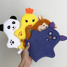  4 Pcs Exfoliating Gloves for Body Bathing Supplies Accessories Kids