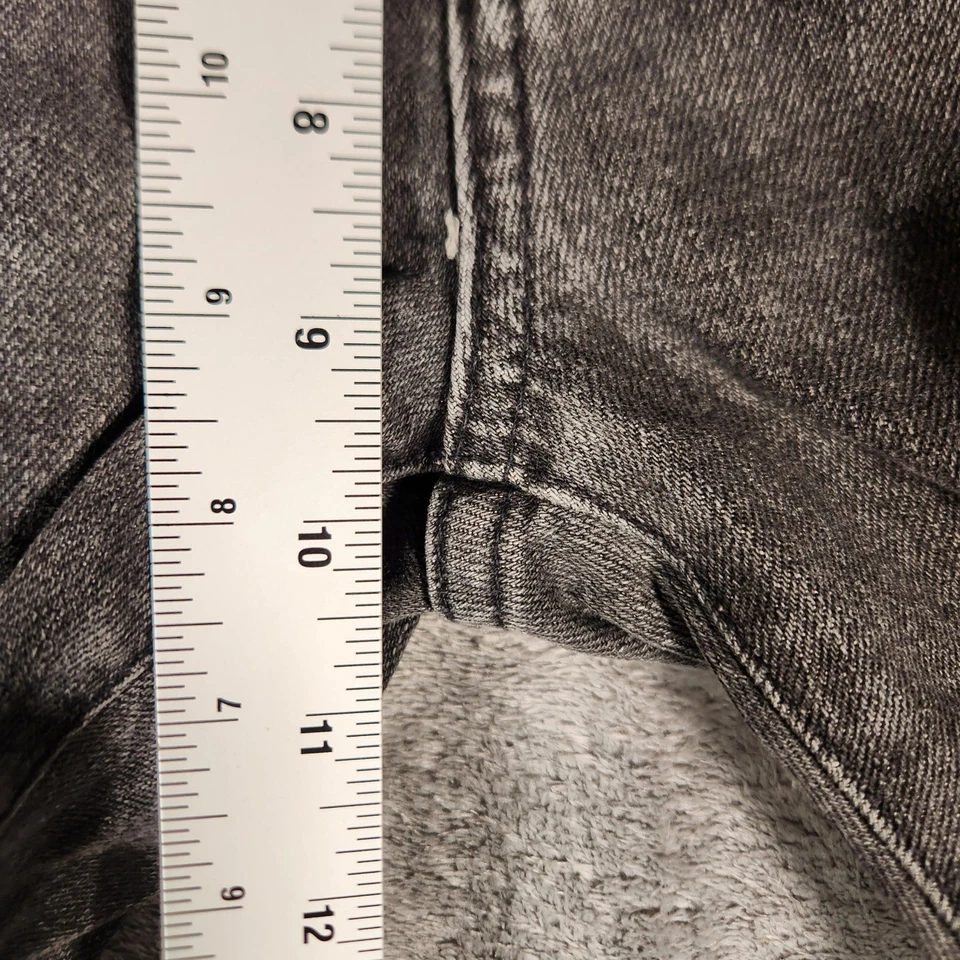 Jeans de mezclilla desgastados Vans Off The Wall para hombre 32x34 negro lavado Foto 3 de 4