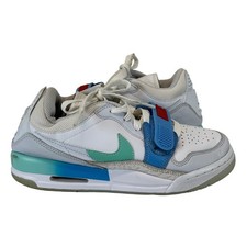 Jordan Legacy 312 Low White Blue Green Red FN8896-131 Kids Size 5.5Y Sneaker