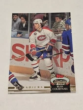 Russ Courtnall #152 1992-93 Stadium Club Montreal Canadiens