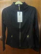 Lululemon black and gold define jacket