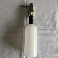 Sink Soap Dispenser Brushed Nickel Soap Dispenser for Kitchen Sink Stainless