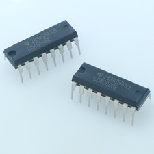 CD4060BE CMOS Compteur diviseur 14 étages DIP-16 Texas (lot de 2)