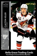 2021-22 Upper Deck Clayton Keller #11 Arizona Coyotes NHL Hockey