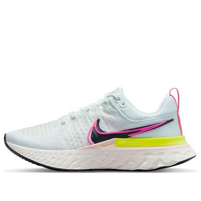 Nike Wmn's React Infinity Run FK 2 White/Black-Sail-Pink Blast Sz 11 New