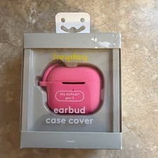 K4. heyday Apple AirPods 3rd generation Recycled Silicone Case with Clip Pink