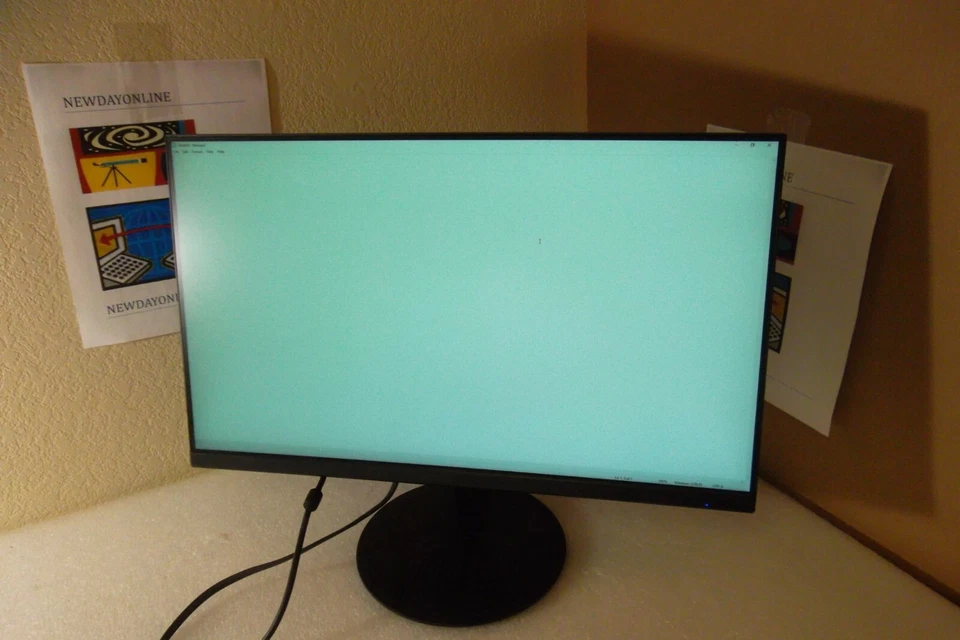 Planar PLN2400 24" Widescreen LED Monitor VGA HDMI 1080p Earphone 998-1330-00 - Image 4 of 4