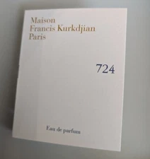Maison Francis Kurkdjian 724 Eau De Parfum Spray 2ml 0.06 fl oz. NEW TRAVEL