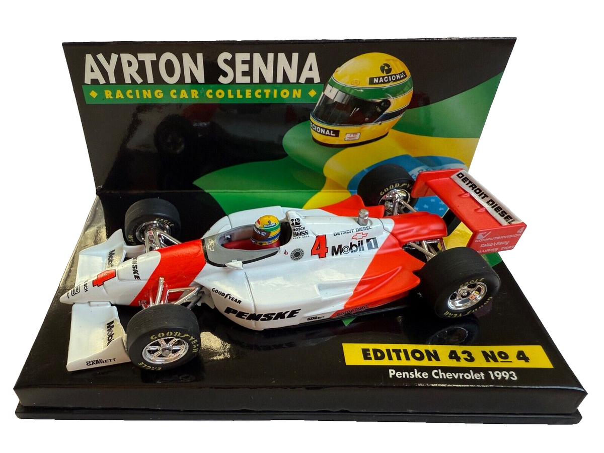 MINICHAMPS LANG AYRTON SENNA RACING CAR COLLECTION EDITION 43 No