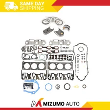Full Gasket Set Bearings Rings Fit 99-03 Pontiac Buick Chevrolet Oldsmobile 3.4L