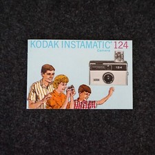 Kodak Instamatic 124 Camera Instruction Booklet Only Replacement Brochure