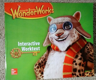 Reading Wonderworks Interactive Worktext, Grade 4, Paperback by Hasbrouck, Ja...